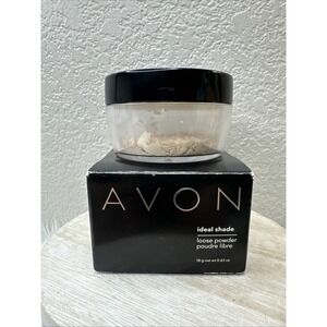 $29 🌙 AVON IDEAL SHADE TRANSLUCENT LOOSE POWDER‎ -P01 - 0.63 OZ